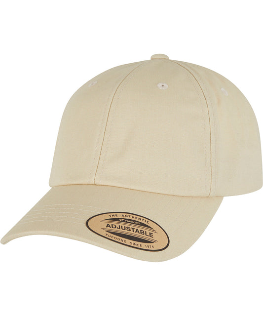 Flexfit by Yupoong YP252 Flexfit low-profile with elastic snip (9302) in Beige