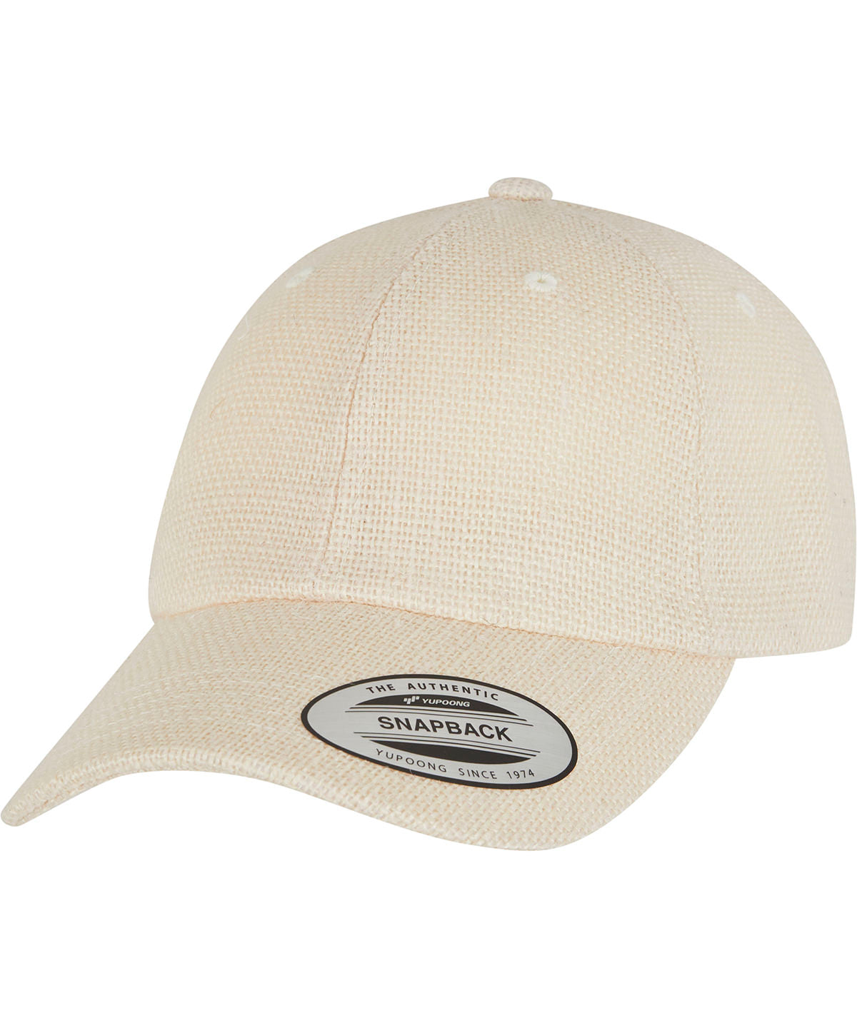 Flexfit by Yupoong YP253 Flexfit Dad jute cap (9303) in Off White