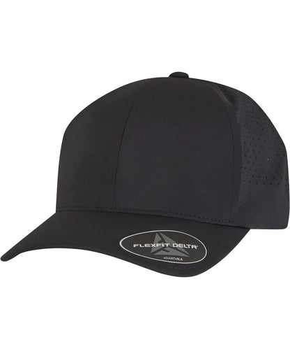 Flexfit by Yupoong YP256 Flexfit Delta snapback (180AP) in Black