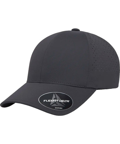 Flexfit by Yupoong YP256 Flexfit Delta snapback (180AP) in Dark Grey