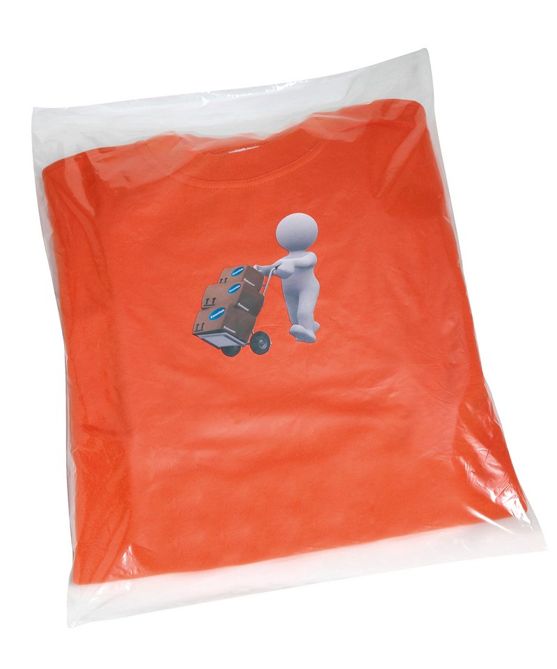 Essentials ZA068 Clear polythene bags - non stick seal in Clear