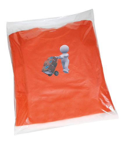 Essentials ZA068 Clear polythene bags - non stick seal