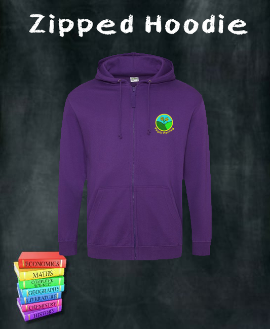 Ysgol Panteg Zipped Hoodie