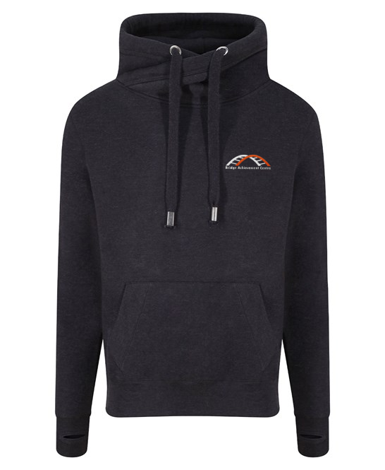 Bridge Achievement Centre Cross neck hoodie