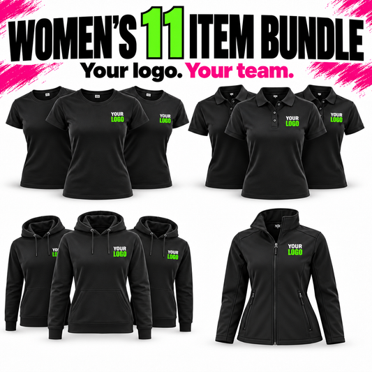 Women's 11 Item Mix & Match Bundle – personalised workwear