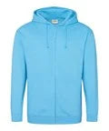 AWDis Just Hoods JH050 Zoodie in Heather Grey