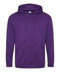 AWDis Just Hoods JH050 Zoodie in Charcoal