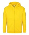 AWDis Just Hoods JH050 Zoodie in Arctic White