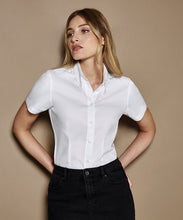 Load image into Gallery viewer, Women&#39;s corporate Oxford blouse short-sleeved
