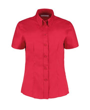 Load image into Gallery viewer, Women&#39;s corporate Oxford blouse short-sleeved
