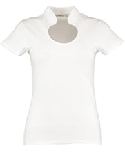 Load image into Gallery viewer, Women&#39;s corporate top keyhole neck
