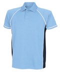 Piped performance polo