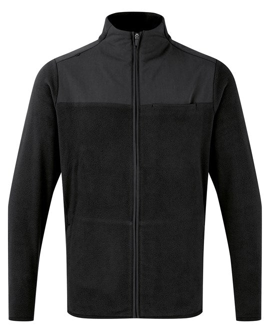 'Agility' men's panelled fleece jacket