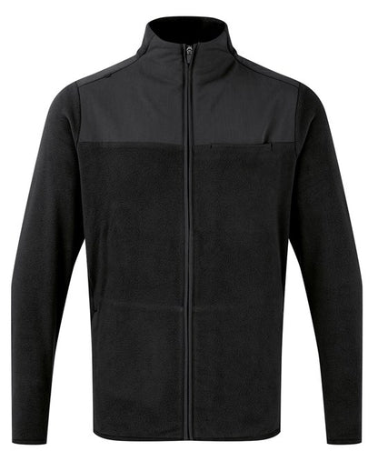 'Agility' men's panelled fleece jacket