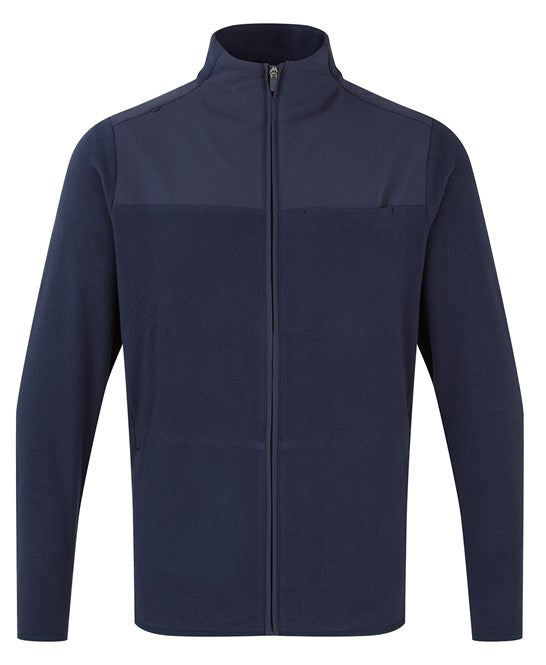 'Agility' men's panelled fleece jacket