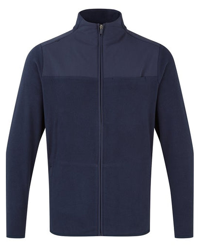 'Agility' men's panelled fleece jacket