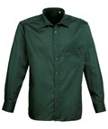 Long sleeve poplin shirt