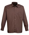 Long sleeve poplin shirt