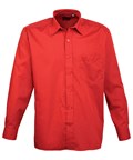 Long sleeve poplin shirt