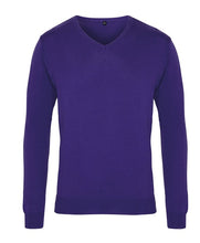 Load image into Gallery viewer, V-neck knitted sweater
