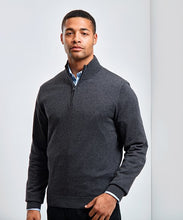 Load image into Gallery viewer, ¼ zip knitted sweater
