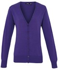 Premier PR697 Women's button-through knitted cardigan