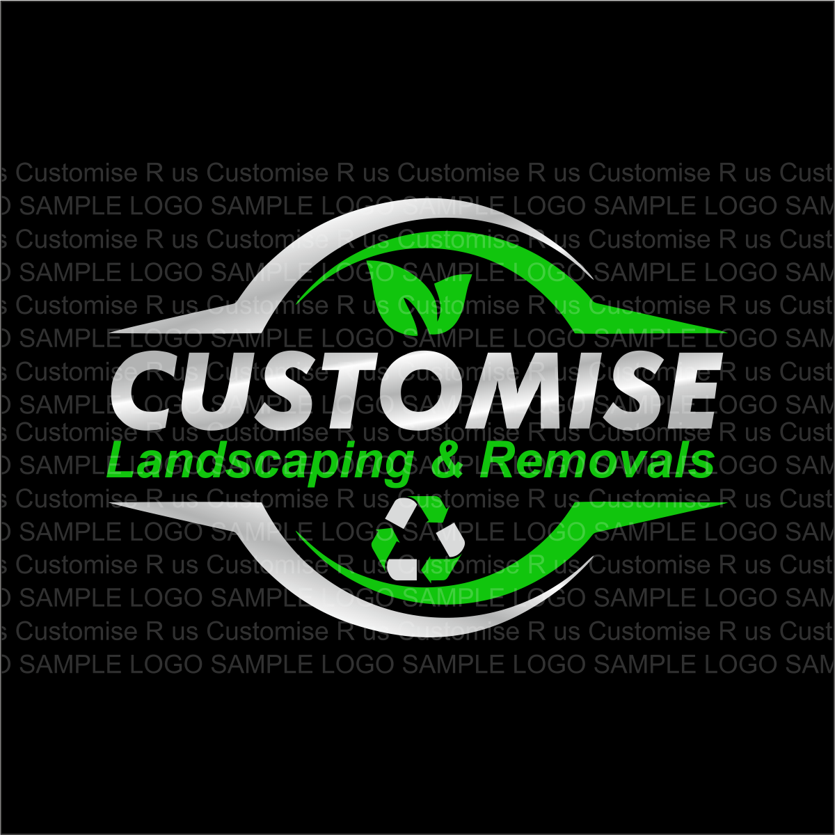 Landscaping & Removals Logo – Customise 'R' Us