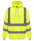 Yoko Hi-vis pull-over hoodie
