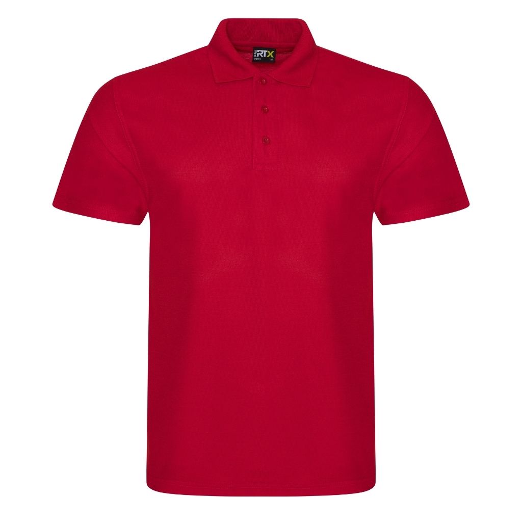 ProRTX RX105 Pro polyester polo in Red
