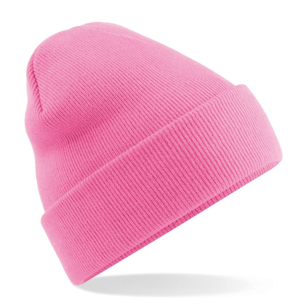 Beechfield BC045 Original cuffed beanie in Classic Pink