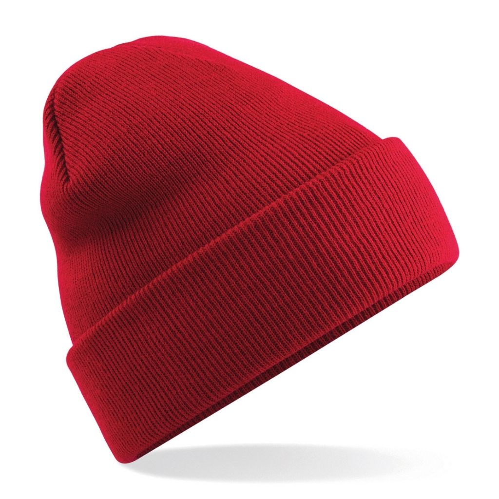 Beechfield BC045 Original cuffed beanie in Classic Red