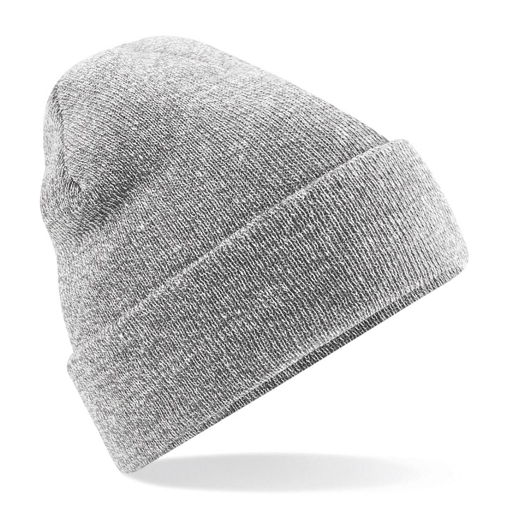 Beechfield BC045 Original cuffed beanie in Heather Surf
