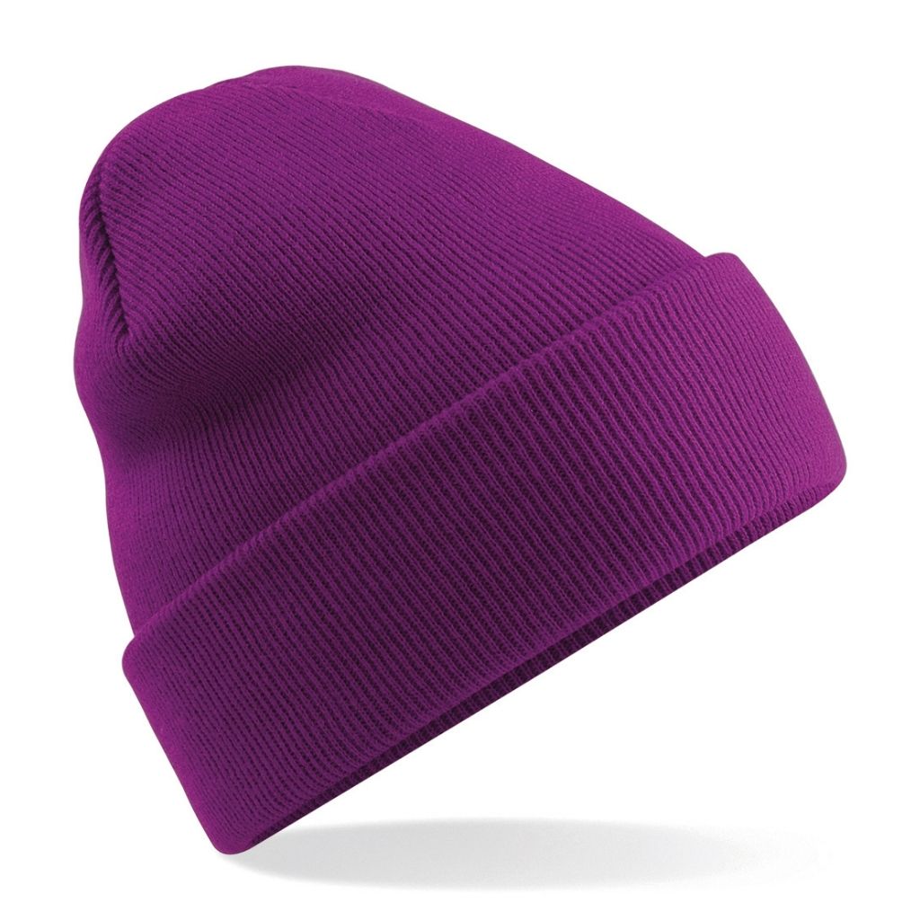 Beechfield BC045 Original cuffed beanie in Mustard