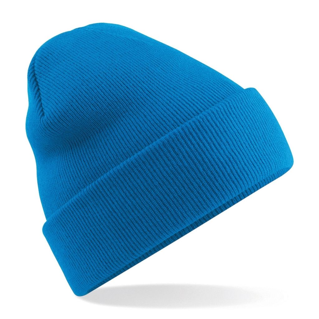 Beechfield BC045 Original cuffed beanie in Surf Blue