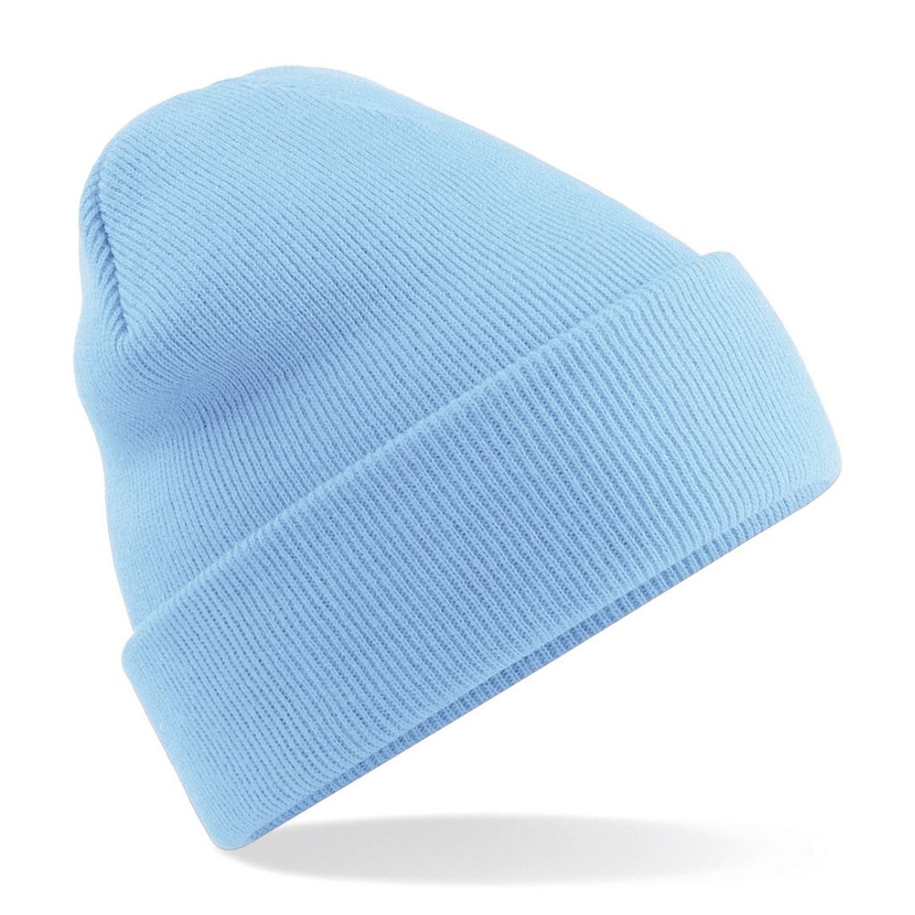 Beechfield BC045 Original cuffed beanie in True Pink