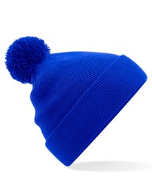 Beechfield B426B Junior original pom pom beanie in Dusky Pink
