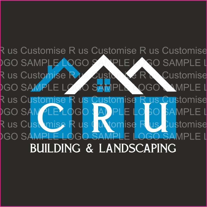 CRU Building & Landscaping logo – Customise 'R' Us