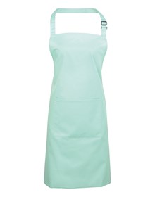 Premier PR154 Colours bib apron with pocket in Black