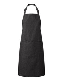 Premier PR154 Colours bib apron with pocket in Bottle