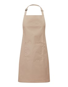 Premier PR154 Colours bib apron with pocket in Light Blue