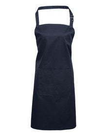 Premier PR154 Colours bib apron with pocket in Olive