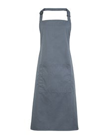 Premier PR154 Colours bib apron with pocket in Sunflower