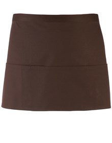 Premier PR155 Colours 3-pocket apron in Dark Grey