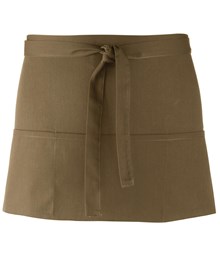Premier PR155 Colours 3-pocket apron in Sunflower