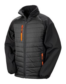 Result Recycled R237X Compass padded softshell jacket