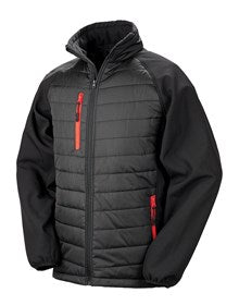 Result Recycled R237X Compass padded softshell jacket