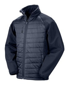 Result Recycled R237X Compass padded softshell jacket