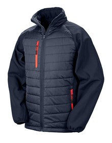 Result Recycled R237X Compass padded softshell jacket