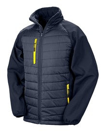 Result Recycled R237X Compass padded softshell jacket