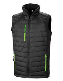 Result Recycled R238X Compass padded softshell gilet